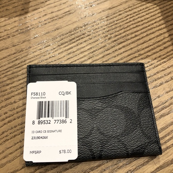 Coach signature card case - Picture 2 of 2